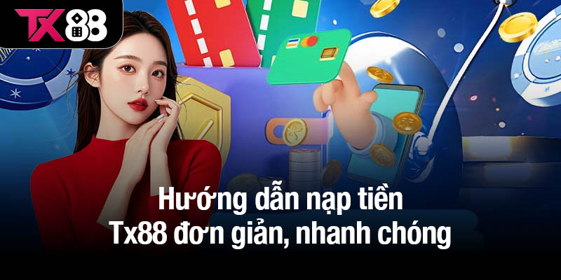 Nạp tiền Tx88 dễ dàng - Tham gia cá cược không gián đoạn 2 Hướng dẫn nạp tiền Tx88 đơn giản, nhanh chóng