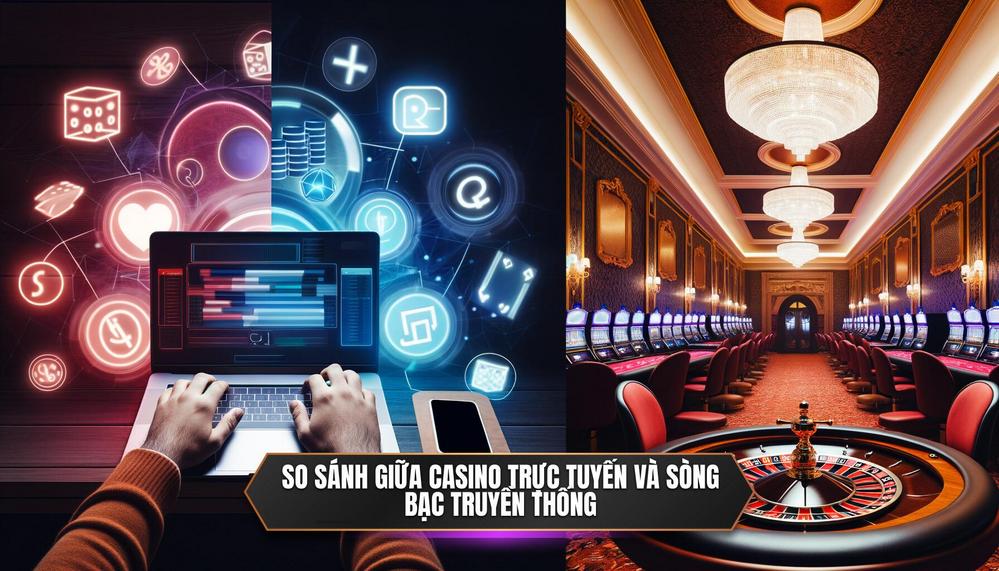So Sánh Casino Trực Tuyến và Sòng Bạc Truyền Thống: Đâu là “Thượng Đế” của Giới Giải Trí 2025? 4 So sánh giữa casino trực tuyến và sòng bạc truyền thống